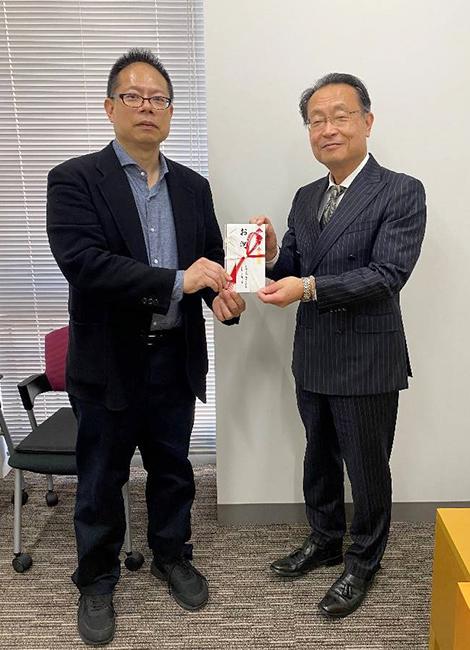 令和7年度 経営・経済学部 卒業祝賀会祝金贈呈